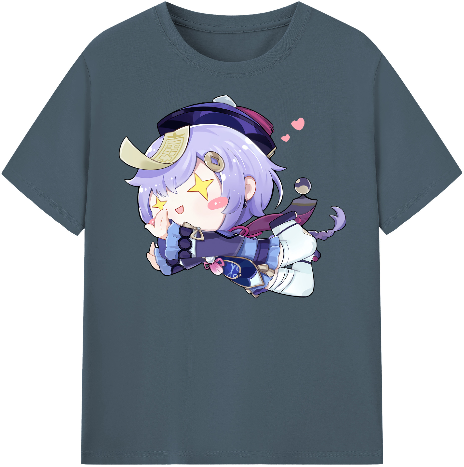 げんし神 七七 なな  genshin Nana 綿100％半袖Tシャツ（フロントプリント）